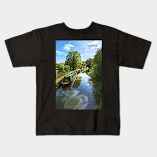 The Oxford Canal, England Kids T-Shirt